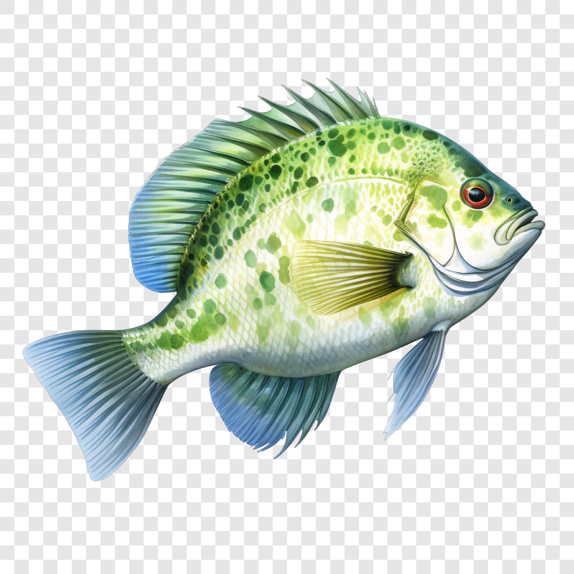 Crappie Fish Graphics 8 PNG Crappie Fish Clipart, Freshwater Fishing Images, Watercolor Clip ...
