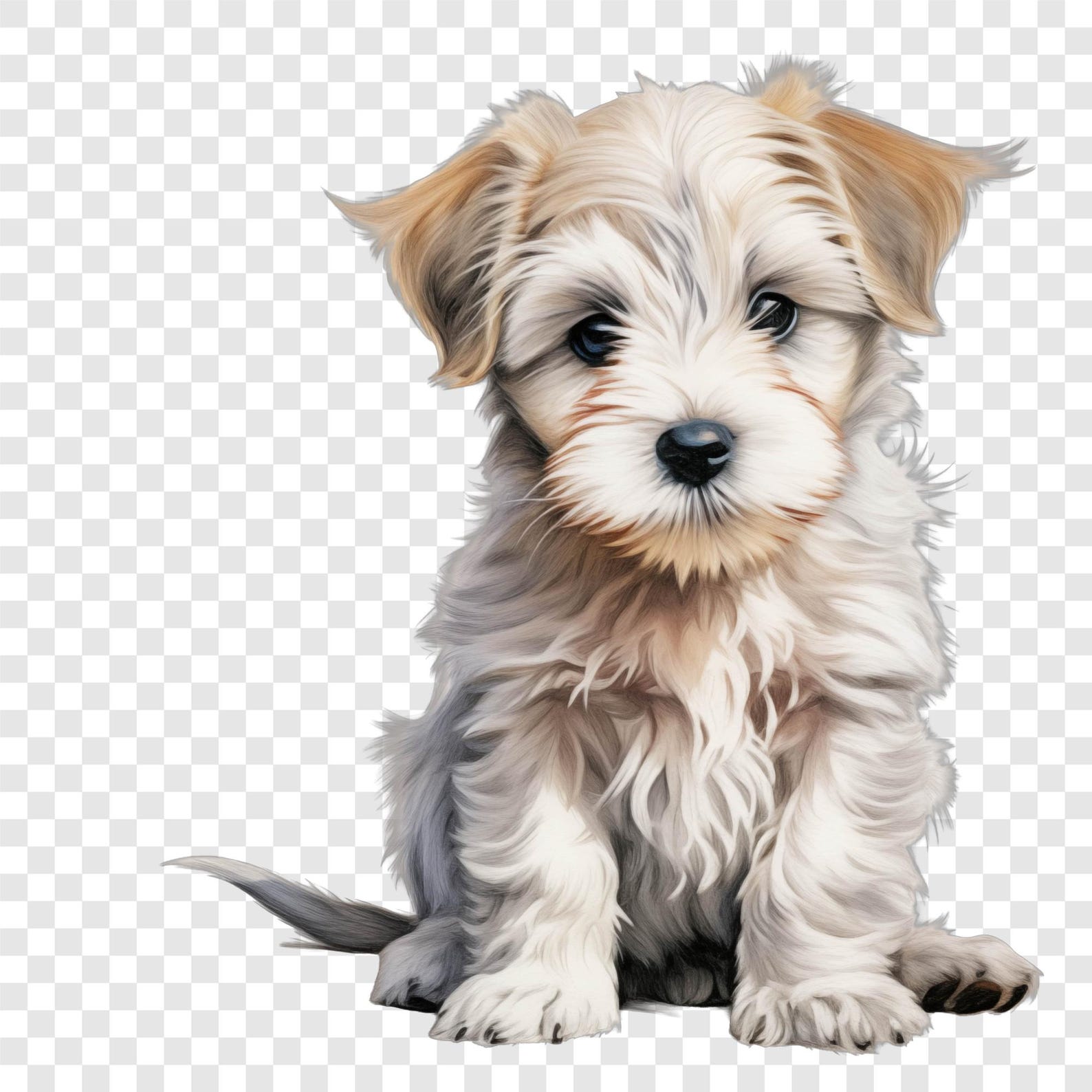 10 PNG Puppy Clipart, Cute Dog Images, Watercolor Clip Art, Instant ...