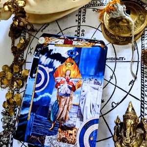RITUAL TAROT Marked Edition Titled Cards 80-Card Original Analog Collage Tarot Deck & Guide Book by Tiera May image 8
