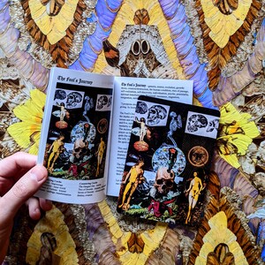 RITUAL TAROT Marked Edition Titled Cards 80-Card Original Analog Collage Tarot Deck & Guide Book by Tiera May image 2