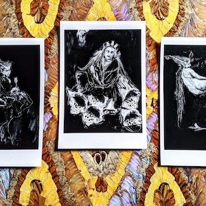 FAERY PRINT SET by Tiera May | Fine Art Archival Print | Custom Giclée Print