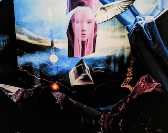 Impresión artística de paisaje onírico de la Suma Sacerdotisa / Bellas Artes Giclée de archivo