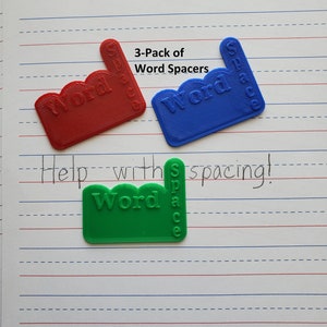 Word Spacers (3 pack)