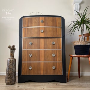Maya art deco chest of drawers deals