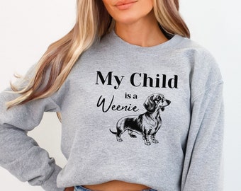Suéter Dachshund - Sudadera Dachshund - Regalo Dachshund - Ropa Dachshund - Suéteres Dachshund - Dachshund miniatura