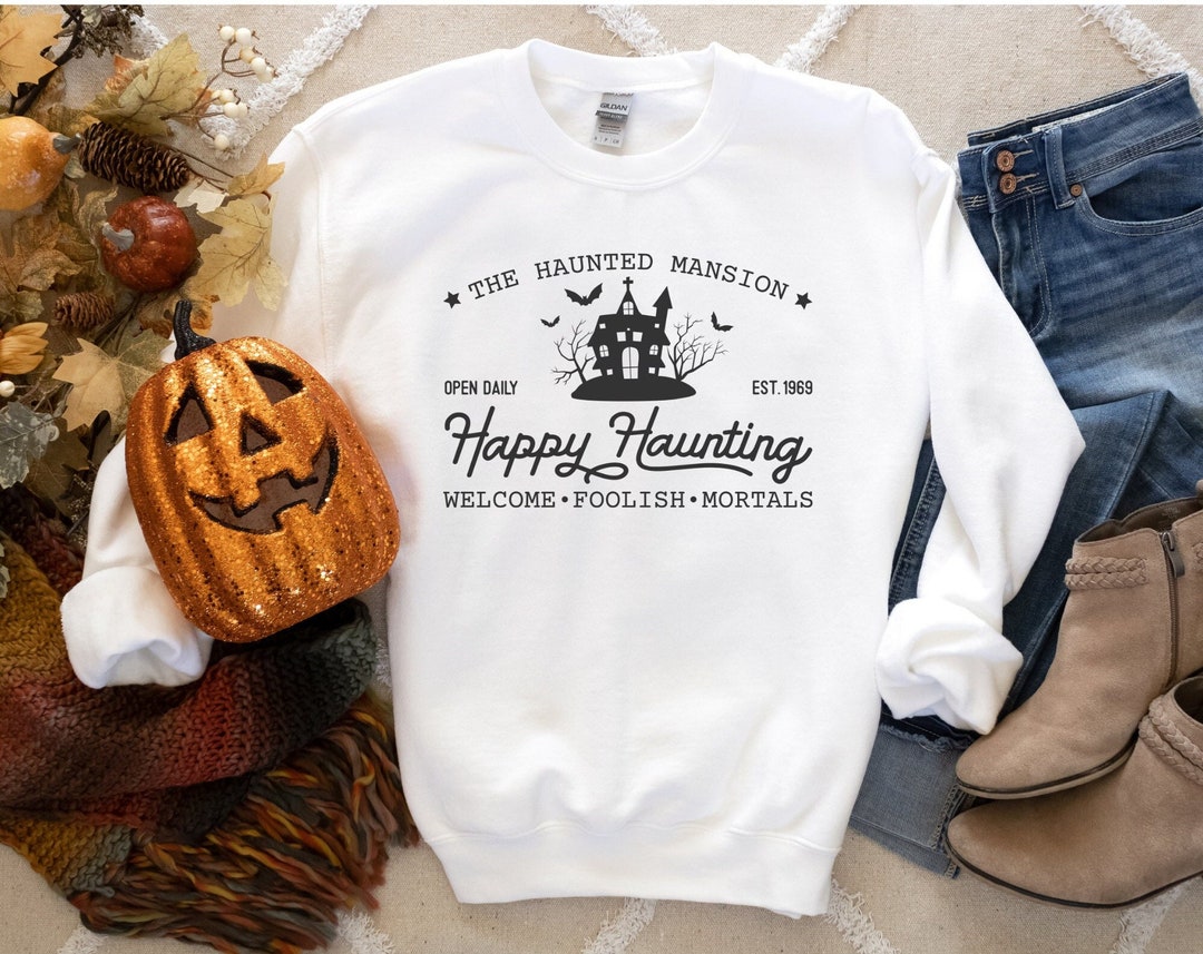 Haunted Manor (Aqua) Comfort Colors Sweatshirt main image 1