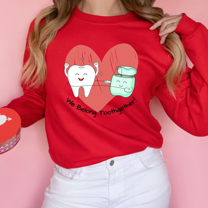 Dental Valentine's Sweater Dentist Shirt for Valentines Day Dental