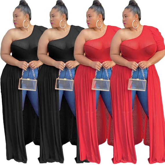 ASL6287 Hot sale mesh womens plus size summer dre… - image 1