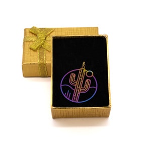 Saguaro Cactus Necklace