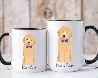 Golden Doodle dog Custom dog name mug doodle mama gift Golden doodle mug gift for dog mom Dog lover mug Doodle mama Golden doodle dog mug