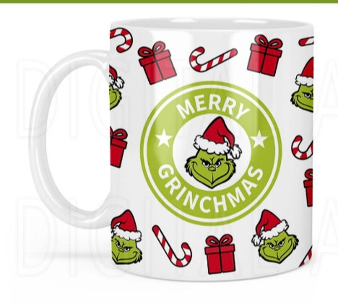 The Grinch Mug/cup Christmas Grinch Tea Coffee Gift Etsy UK