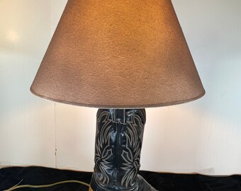 Cowboylaarslamp, vintage cowboylaars, cowboylaars, westerse cowboylaars