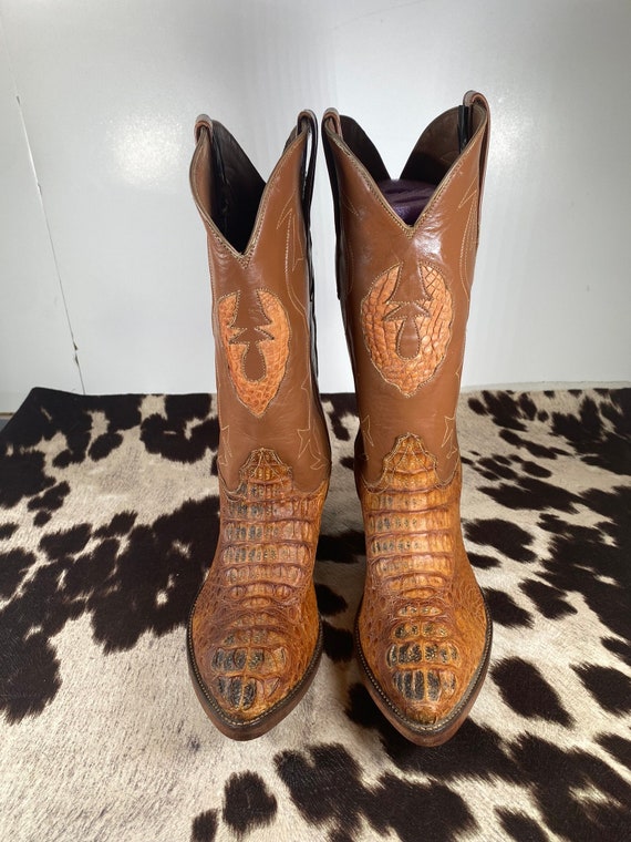 7.5 Women's  Vintage Alligator and Leather Diego W