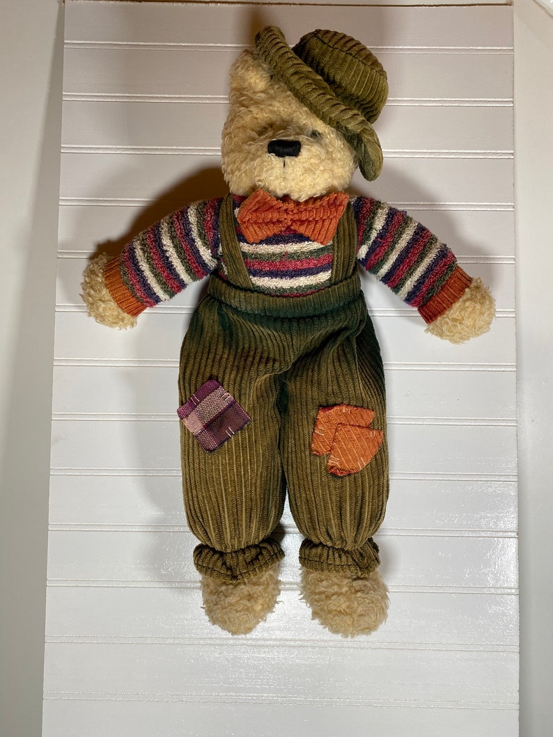 Motif automne et automne des ours de collection Dan Dee des années 1990, poupées Dan Dee vintage, 19 et 12 poupées vendues en lot image 3