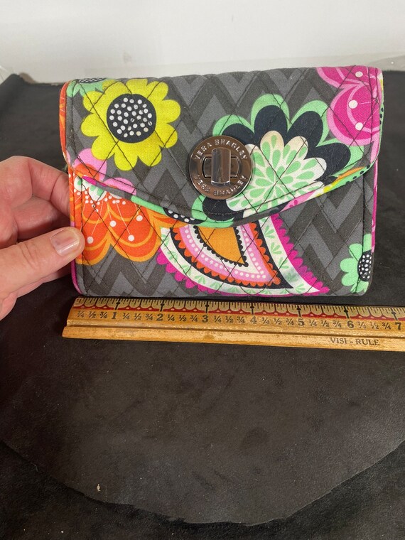 Vera Bradley Ziggy Zinnia Wristlet wallet with Si… - image 8