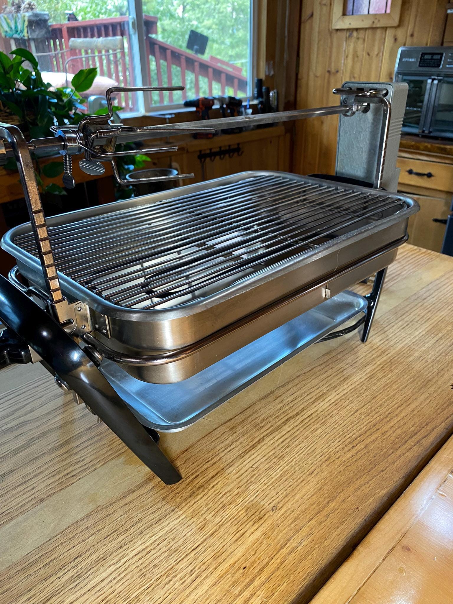 Farberware Electric Broiler Rotisserie Made in the 1970s Durable Stainless Steel Made in USA. Used Twice Etsy