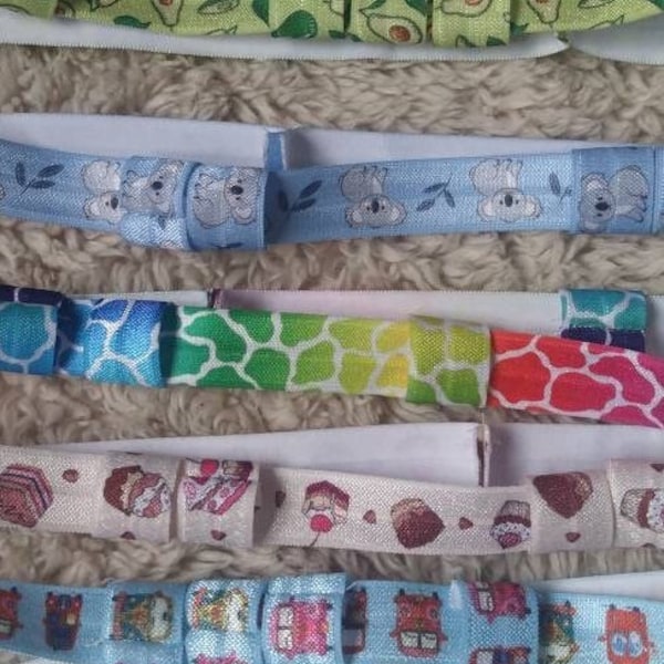 Toddler fun prints!  Cochlear implant/ hearing aid headband