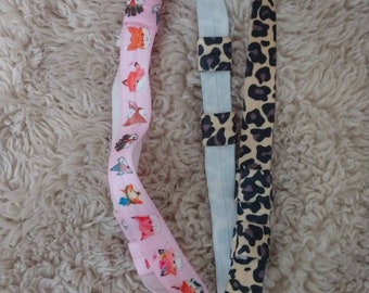Toddler Cochlear implant headband, hearing aid suspenders, ear suspenders