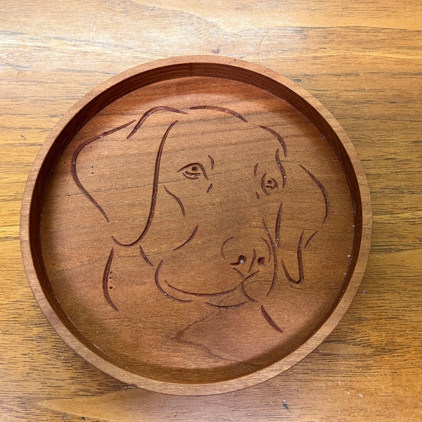 Labrador Retriever Catch All Tray CNC File (CNC files only, no physical product will ship)