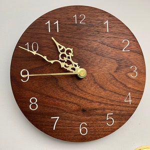 Round Clock Vcarve File: CNC Ready (Digital Download)