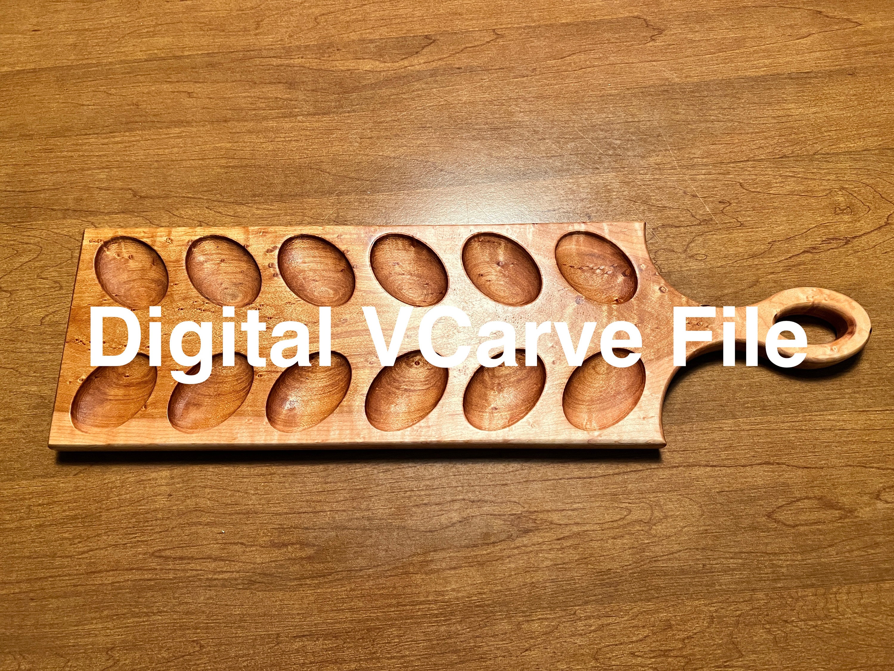 Deviled Egg Tray digital Vcarve File Only Etsy