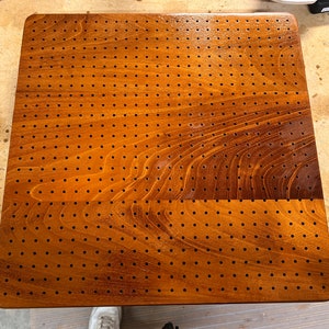 18in X 18in Crochet Blocking Board CNC File  (CNC file only, No Physical Product Will Ship)