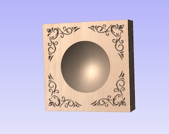 Ravioli Mold Fall Foliage   (CNC files only, no physical product will ship)