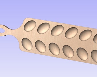 12 Egg Deviled Egg Tray (Digital Files Only, No Physical Product Will Ship)