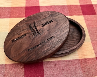 Oval CNC Box with Engraving Jig (CNC Files only)