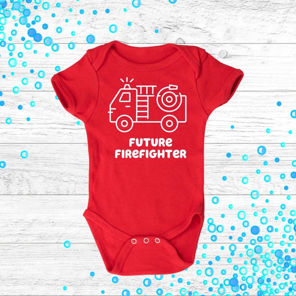 Firefighter Baby Etsy