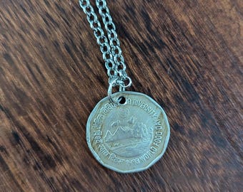 India 2000 • Bronze Upcycled Coin Necklace