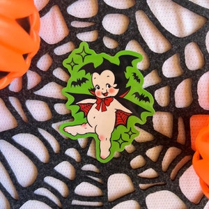 Vampire kewpie sticker