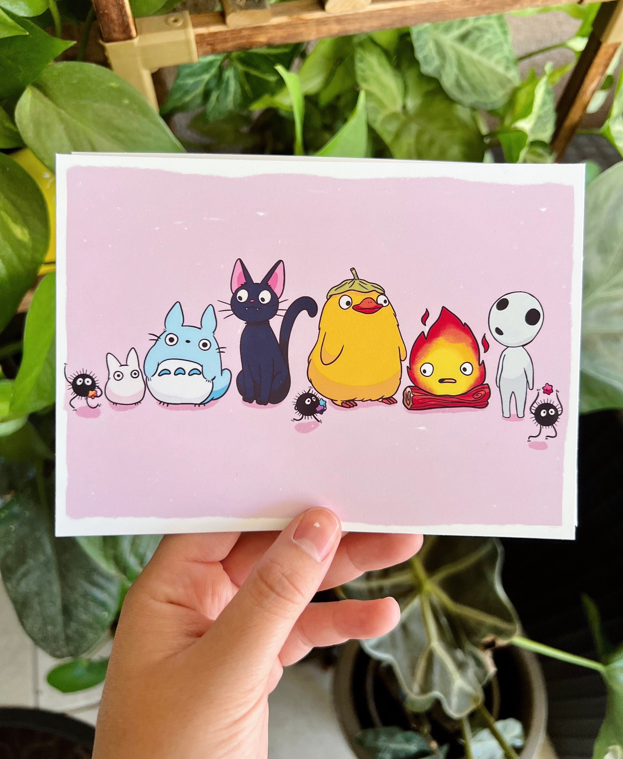 Anime Art Print/cute Art Prints/ Kawaii Art Prints Etsy