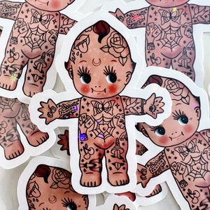 Tattoo Kewpie sticker