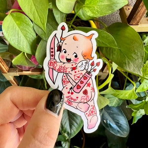 Cupid kewpie / valentines kewpie / kewpie sticker