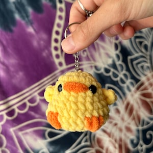 Crochet Plush Keychains