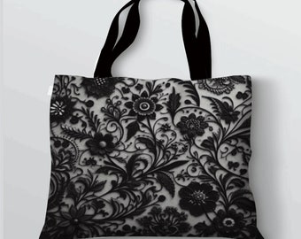 Large Canvas Tote Bags with Inner Zippered Pocket