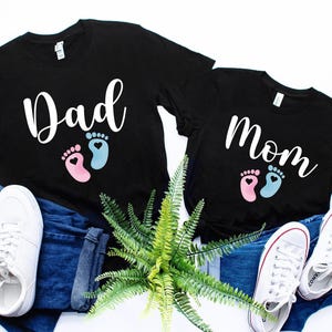 Gender Reveal Shirt, Team Girl Shirts, Team Boy Shirts, Reveal Party Shirts, Pregnancy Announcement Shirt, Baby Shower Shirt, New Mom Gifts 画像 1
