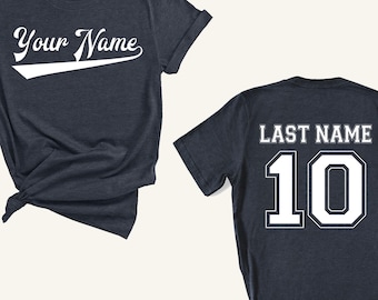 Custom Team Name Jersey Shirt, Custom Baseball Shirt, Sports Team Shirts, Custom Jersey Shirt, Custom Sport Shirts, Personalized Custom Tees