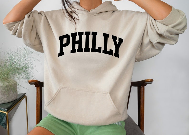 Philly Hoodie, Philly Sweatshirt, Philadelphia Sweatshirt, Philadelphia Fan Sweatshirts, Philly Sports Gifts, Eagles Sweatshirt, Philly Gift zdjęcie 2