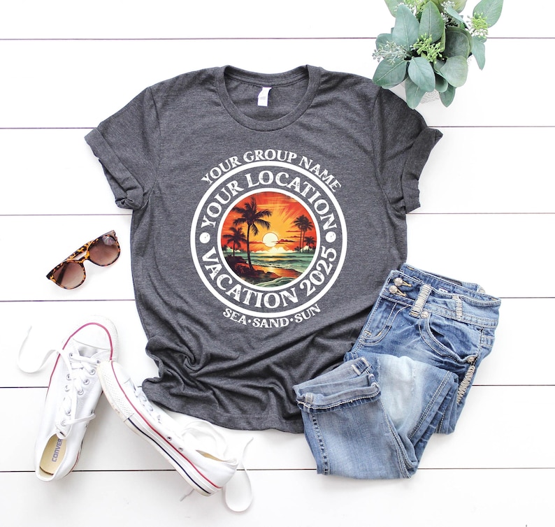 Custom Summer Shirt, Family Vacation Shirts, Custom Family Vacation Shirts, Custom Shirt, Personalized Family Shirt, Beach Summer Shirt