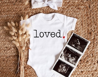 I Am Loved Kids Toddler Shirt, Loved Baby Onesie®, Cute Valentines Day Toddler Shirt, Valentines Day Shirt, Kids Valentine Shirt