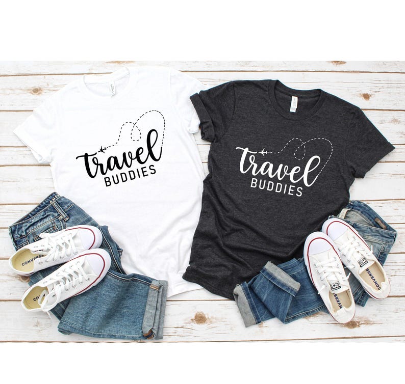 Travel Shirts, Travelers Shirt, Vacation Shirts, Adventure Shirt, Travel Buddies Gift, Matching Travel Shirt, Travel Lover Shirt, Travel Tee image 1