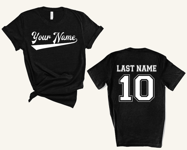 Custom Team Name Jersey Shirt, Custom Baseball Shirt, Sports Team Shirts, Custom Jersey Shirt, Custom Sport Shirts, Personalized Custom Tees image 2