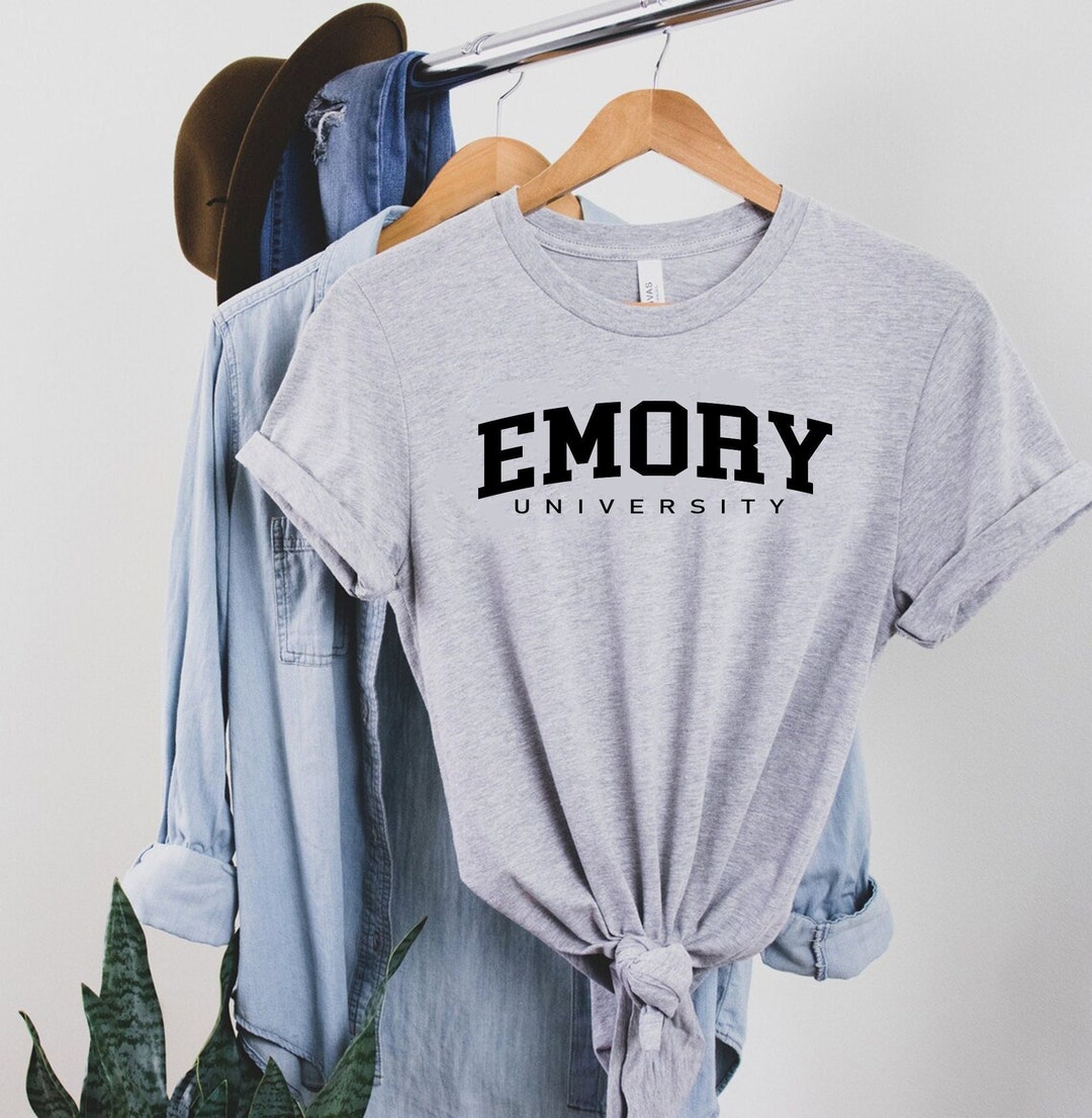 University of EMORY Tshirt Emory University Shirt College Etsy