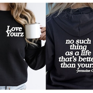 Love Yourz Sweatshirt, J Cole Dreamville, Rap Sweatshirt, Country Music Hoodie, Rapper Gifts, J Cole T Sweatshirt, Music Lover Shirt