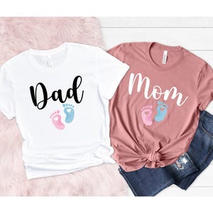 Gender Reveal Shirt, Team Girl Shirts, Team Boy Shirts, Reveal Party Shirts, Pregnancy Announcement Shirt, Baby Shower Shirt, New Mom Gifts 画像 2
