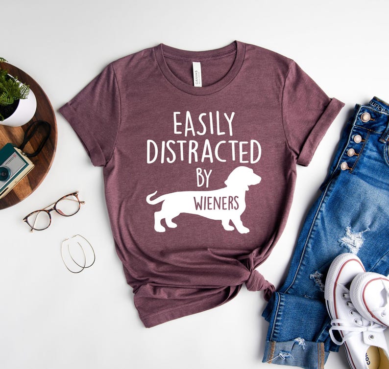 Wiener Dog Shirts, Wiener Dog Gifts, Dog Lover Shirt, Funny Dachshund T-Shirt, Dachshund Dog Lover Shirts, Dog Lover Gift, Dog Owner Gifts image 3