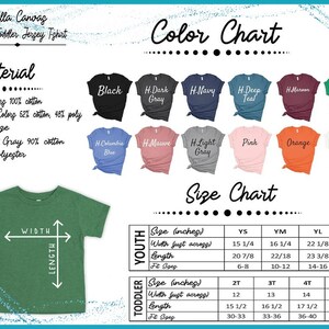 a t - shirt with different colors and sizes