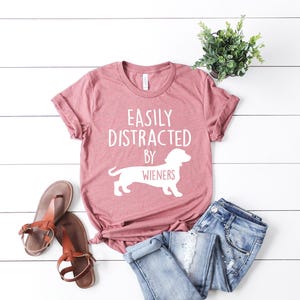 Wiener Dog Shirts, Wiener Dog Gifts, Dog Lover Shirt, Funny Dachshund T-Shirt, Dachshund Dog Lover Shirts, Dog Lover Gift, Dog Owner Gifts image 2